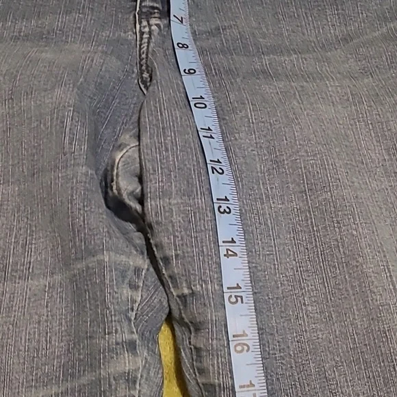 Lee Slender Secret Lower On The Waist Womens Plus Light Blue Denim Wash 5 Pocket - Picture 5 of 11